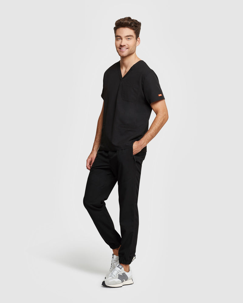 JOGO AERY Mens Fitted Scrubs Jogger Pants